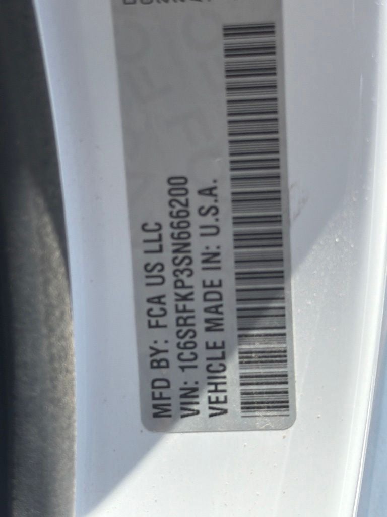 ram ram 1500 pickup 2025 1C6SRFKP3SN666200 image ram ram 1500 pickup 2025 1C6SRFKP3SN666200 image